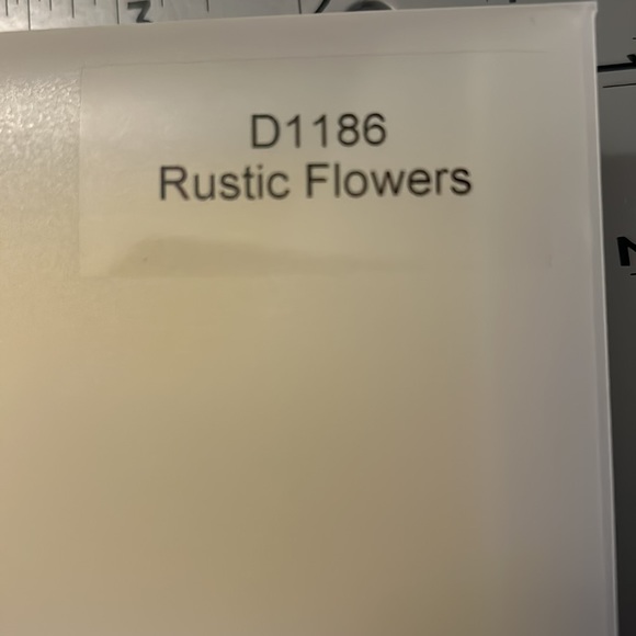 Rustic Flowers D1186 stamp set - Picture 8 of 8